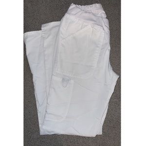White Cherokee scrub pants